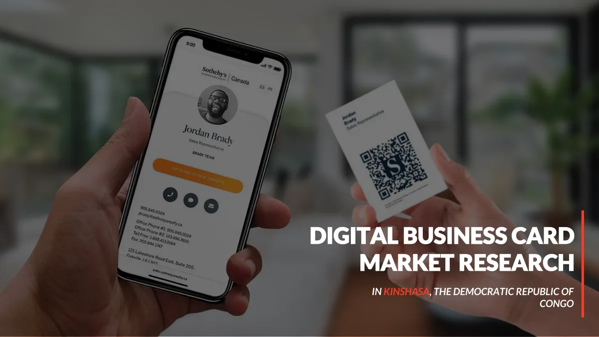 Freelance · 70+ études · Cartes de visite NFC · RD Congo
